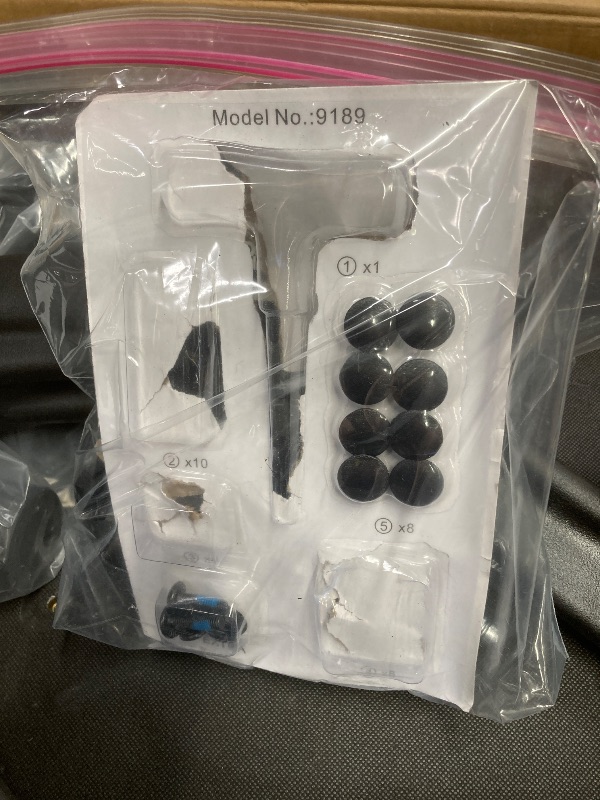 Photo 1 of *May be missing hardware?* JONPONY Big and Tall Office Chair 400LBS Wide Seat Ergonomic Computer Desk Chair High Back Executive Leather Chair Adjustable Task Chair Lumbar Back S