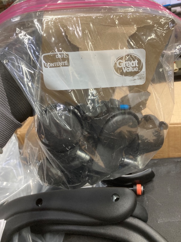 Photo 1 of *May be missing hardware?* JONPONY Big and Tall Office Chair 400LBS Wide Seat Ergonomic Computer Desk Chair High Back Executive Leather Chair Adjustable Task Chair Lumbar Back S