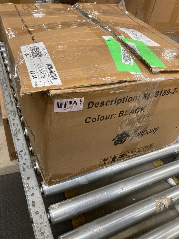 Photo 1 of *May be missing hardware?* JONPONY Big and Tall Office Chair 400LBS Wide Seat Ergonomic Computer Desk Chair High Back Executive Leather Chair Adjustable Task Chair Lumbar Back S