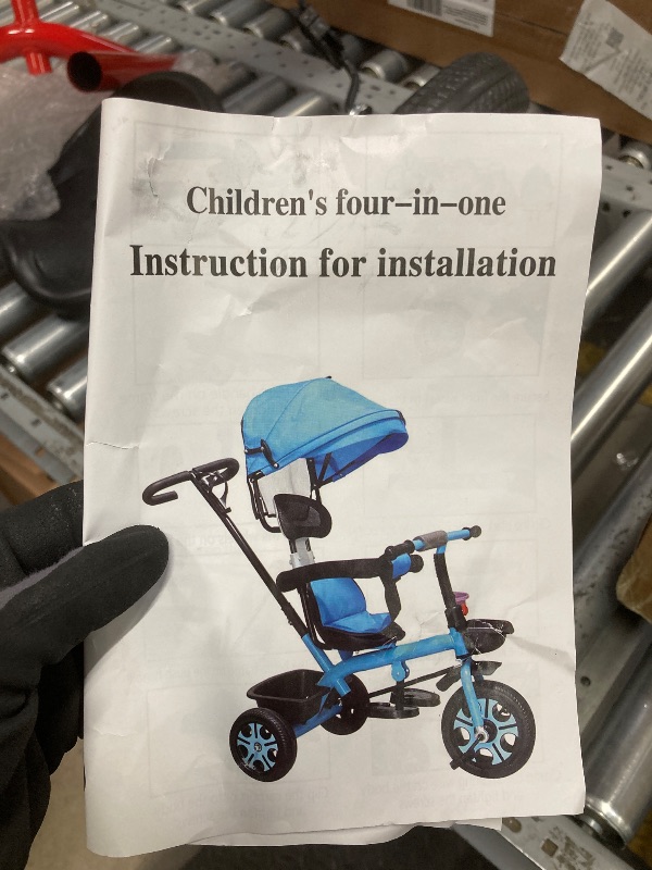 Photo 1 of *Pieces may be missing* Children's Scooter and Stroller