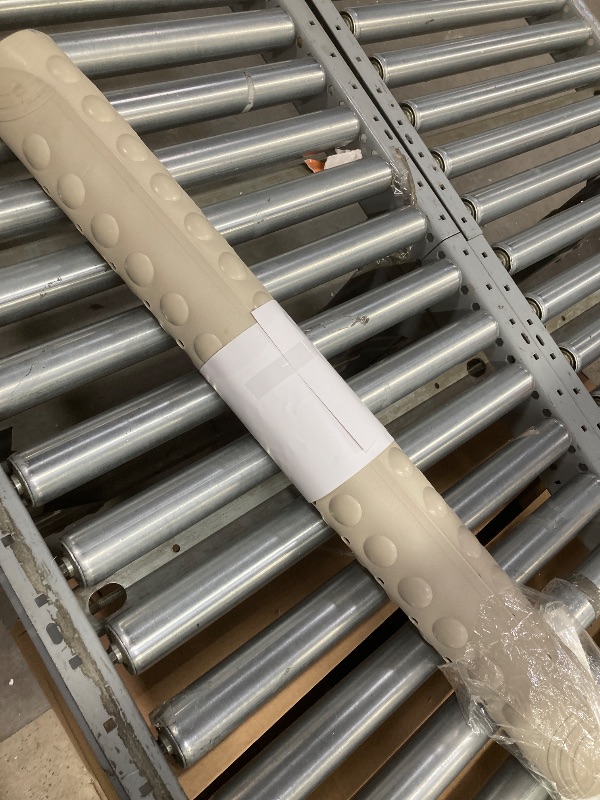 Photo 1 of *Dirty* Yolife Extra Large Shower Mat 47.2"x31.5" - TPE Non-Slip Bath Mat/Suction Cups & Drain Holes, Heavy Duty for Shower Stall, Odor-Free,Beige