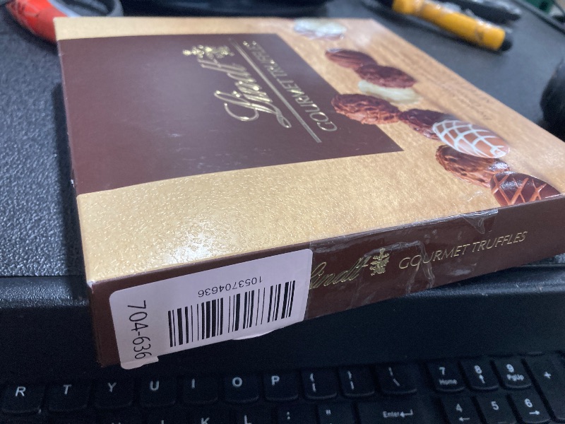 Photo 1 of ***BEST BEFORE 12/31/2025***Lindt Gourmet Chocolate Truffles Gift Box, Easter Chocolate Candy, 12 Count, 6.8 oz. Box***BEST BEFORE 12/31/2025***