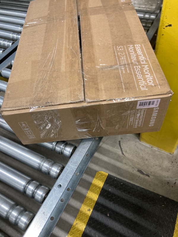 Photo 1 of ***MISSING PARTS-SELLING AS IS ONLY*** Samsung 27" Essential S3 (S36GD) Series FHD 1800R Curved Computer Monitor, 100Hz, Game Mode, Advanced Eye Comfort, HDMI and D-sub Ports, LS27D366GANXZA, 2024