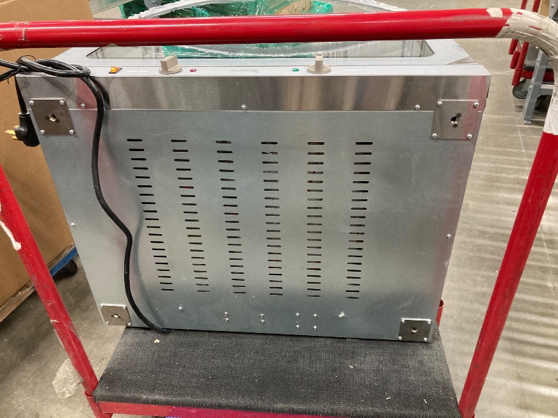 Photo 1 of ***SUPPOSEDLY HAS A DENT SOMEWHERE?*** MISSING LEGS


 Commercial Convection Oven Full Size 125L/4.4 cu.ft.,240V/4500W Conventional Oven Countertop 4-Tier Commercial Toaster oven w/Front Glass Door, w/Trays Wire for Restaurant Bakery***SUPPOSEDLY HAS A DE