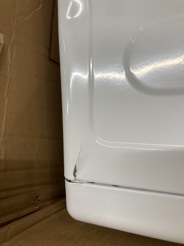 Photo 1 of **SMALL DENT ON TOP**Elevon Portable Clothes Dryer 1350W, Compact Dryer for laundry with 5 Drying Modes, 2.6 Cu.ft Front Load Dryer Machine, Stainless Steel Tub for Small Space, RVs, Overheat Protection, Black & White