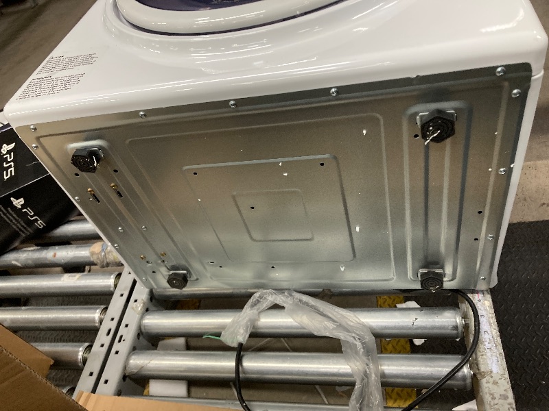 Photo 1 of **SMALL DENT ON TOP**Elevon Portable Clothes Dryer 1350W, Compact Dryer for laundry with 5 Drying Modes, 2.6 Cu.ft Front Load Dryer Machine, Stainless Steel Tub for Small Space, RVs, Overheat Protection, Black & White