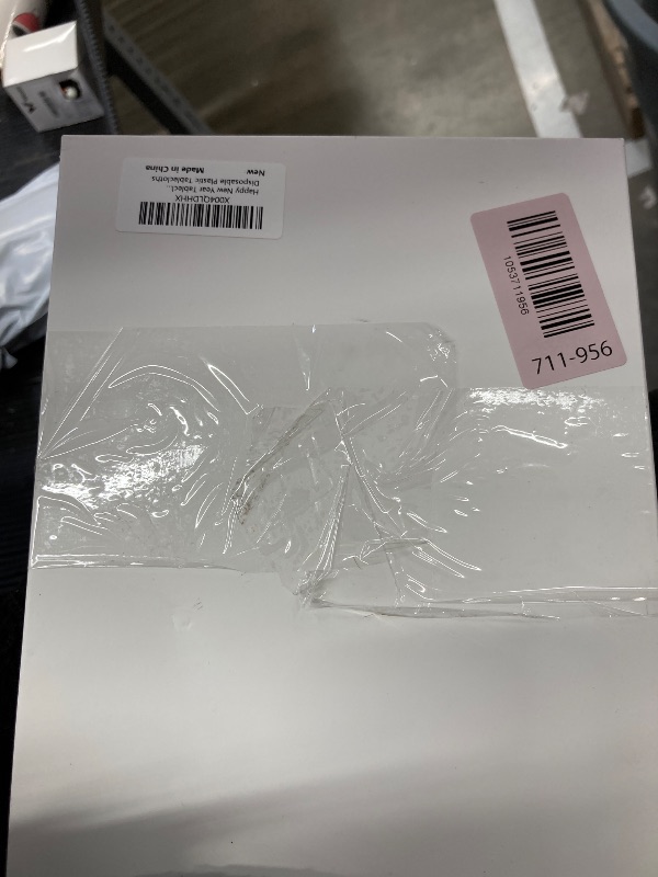 Photo 1 of *** 4 packs***Childom 1 Pack Happy New Year Tablecloth with 21 PCS Banners for New Years Decorations 2026,Disposable Plastic Table Cloth 54" x 108",Happy New Year 2026 Banners for Home Dining Outdoor Party Supplies