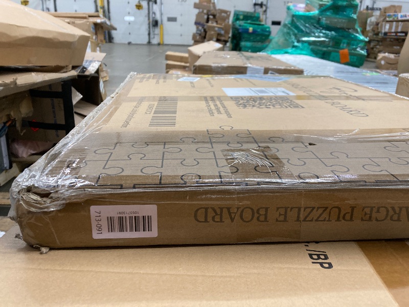 Photo 1 of 1000 Piece Rotating Puzzle Board with Drawers and Cover - 4 Drawers, Wooden Jigsaw Puzzle Table | 30” X 22”| Jigsaw Puzzle Board - Portable Puzzle Tables for Adults and Kids by Beyond Innoventions