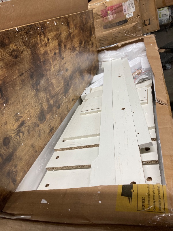 Photo 1 of ***Selling for Parts Only***DWVO Large Storage Cabinet, 72" Tall Kitchen Pantry with Glass Doors, Freestanding Glass Display Cabinets with Adjustable Shelves & Drawers, Food China Hutch for Dining Room, Living Room, White