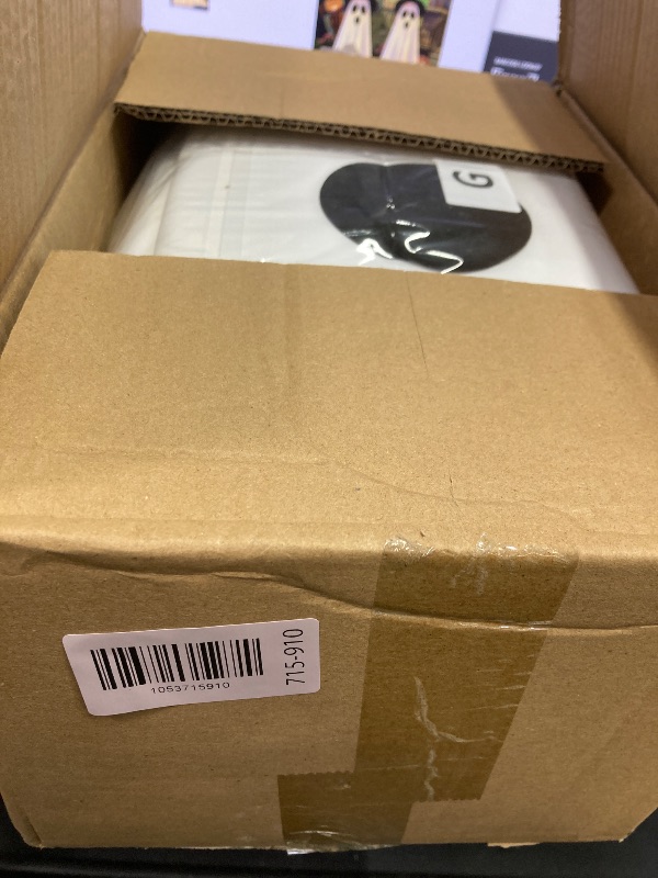 Photo 1 of [Timer] 2Packs Halloween Decorations Outdoor, Cute Halloween Decorations Indoor, Spooky Ghost Halloween Decor with Witch Hat, Scary Ghosts Decor with LED Lights for Front Porche Yard Garden Home