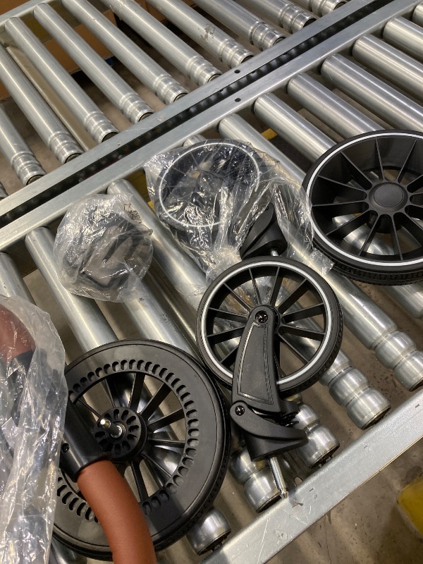 Photo 1 of ***(MISSING PART-SELLING AS IS)***  Tinyiota Stroller for Babies, Toddler Strollers with Large UPF 50+ Canopy, Luxury Baby Stroller with Leather Handle & Spacious Seat, One-Hand Foldable Pushchair, Baby Carriage with Lie-Flat Mode(Gray)