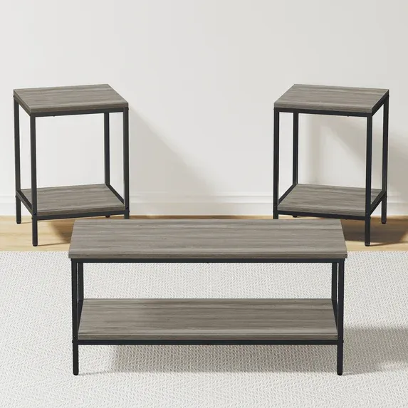 Photo 1 of 








Best seller
JOZ
JOZ 3-Piece Coffee Table Set for Living Room, End Table Set with Storage, Includes 1 Coffee Table and 2 End Tables, Rock Gray