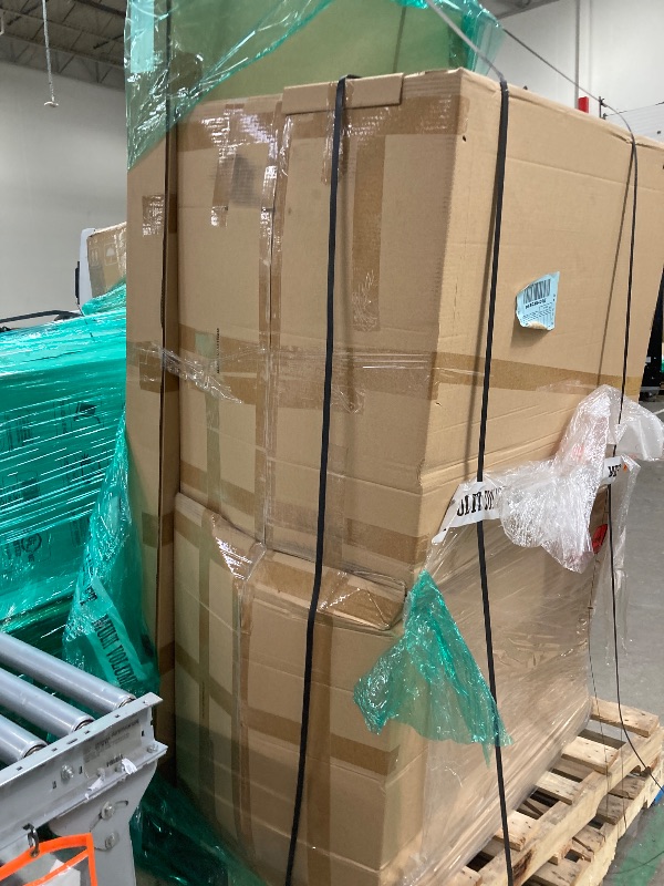 Photo 1 of **multil set** Amazonia Aluminum and Rope Chairs| Ideal for Patio and Outdoors Pesaro 7-Piece Rectangular Dining Set |, Black **factory sealed ***