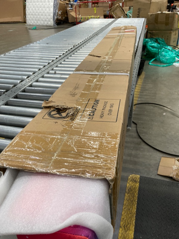 Photo 1 of **HAS MINOR DAMAGE ON END- SEE PICS***Sealoha 6ft Ultrasimple Adjustable&Foldable Balance Beam,High-Low Floor Beam Suede Gymnastics Equipment,No Tool Require, Gymnastics Beam for Training&Professional HomeTraining