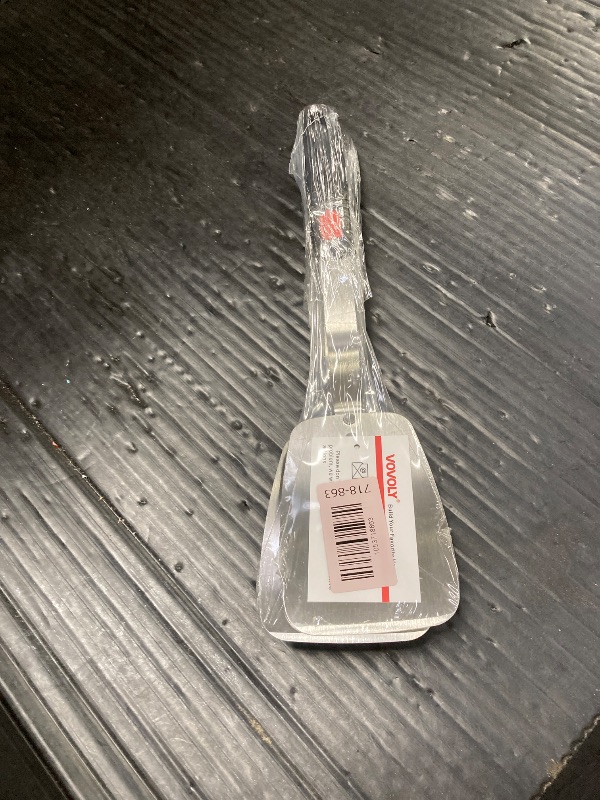 Photo 1 of **2 pack**Stainless Steel Spatula Turner, Slotted Metal Spatula for Kitchen Use,VOVOLY Heavy Duty Cooking Turner, Wide Blade with Beveled Edge and Heat Resistant Silicone Handle, Dishwasher Safe