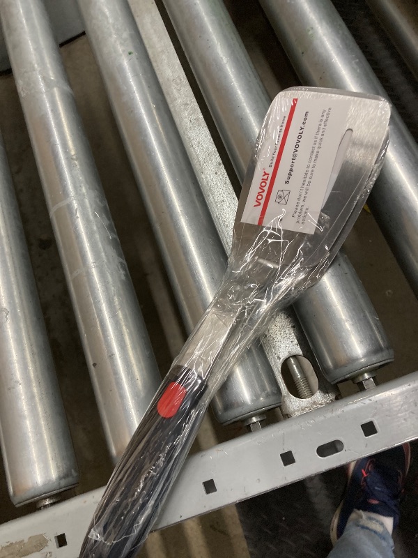 Photo 1 of **2 pack***Stainless Steel Spatula Turner, Slotted Metal Spatula for Kitchen Use,VOVOLY Heavy Duty Cooking Turner, Wide Blade with Beveled Edge and Heat Resistant Silicone Handle, Dishwasher Safe
