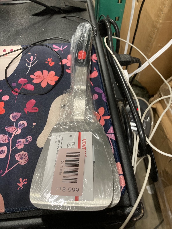 Photo 1 of ***2 pack***Stainless Steel Spatula Turner, Slotted Metal Spatula for Kitchen Use,VOVOLY Heavy Duty Cooking Turner, Wide Blade with Beveled Edge and Heat Resistant Silicone Handle, Dishwasher Safe