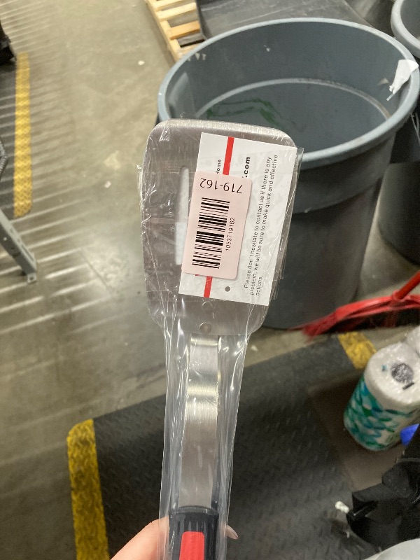 Photo 1 of **2 pack***Stainless Steel Spatula Turner, Slotted Metal Spatula for Kitchen Use,VOVOLY Heavy Duty Cooking Turner, Wide Blade with Beveled Edge and Heat Resistant Silicone Handle, Dishwasher Safe