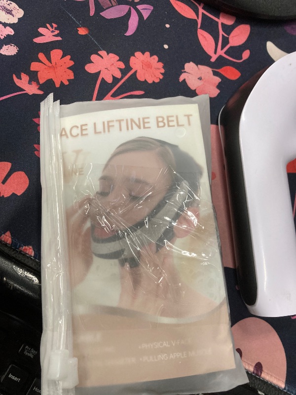 Photo 1 of **2 pack**ROWMATE Graphene V-Line Mask, Chin Strap for Sleeping,Chin Strap for Women,Jaw Exerciser,Black,M