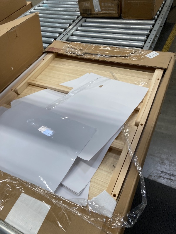 Photo 1 of  Puzzle Table with Folding Legs and 4 Sliding Drawers,34" x 26" Wooden Jigsaw Puzzle Board with Protective Coverfor Adults