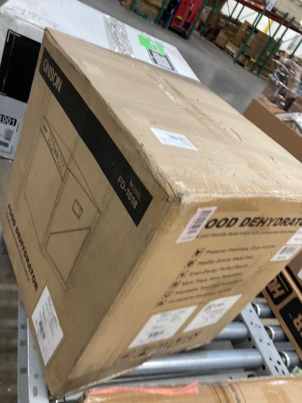 Photo 1 of ***factory sealed****HOPERAN Food Dehydrator Machine with 8 Stainless Steel Trays – Digital Timer & Adjustable Temp Control for Jerky, Herbs, Fruits | Overheat Protection, BPA-Free, Includes Recipe Book