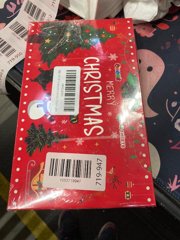 Photo 1 of **2 PACK**Stocking Stuffers - 48 PCS Rainbow Scratch Paper Cards Set | Christmas Crafts Toys Game for Kids - Christmas Gifts Ornaments Party Favors Decorations Supplies for Grandkids - Toddler Stocking Stuffers