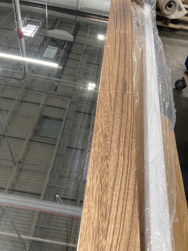 Photo 1 of **with scratches**TRAHOME Full Length Mirror with Wooden Frame, 56"X22" Solid Wood Standing Floor Mirror for Farmhouse, Bathroom, Bedroom Decor, Hanging or Leaning Wall-Mounted