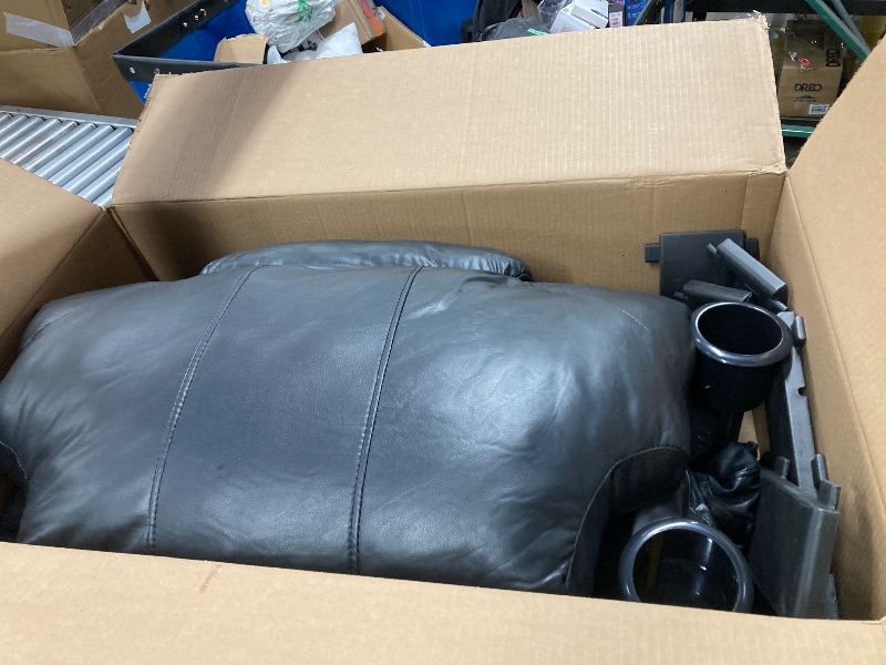 Photo 1 of ***WHAT YOU SEE IN PICS IS ALL THAT IS INCLUDED**2 CUSHIONS & 2 CUP HOLDERS**NOTHING ELSE***JONPONY Manual Recliner Chair with Heat Therapy and Massage Function, Heavy Duty Reclining Mechanism Massage Chair, Elderly Single Rocker Sofa with Cup Holders for