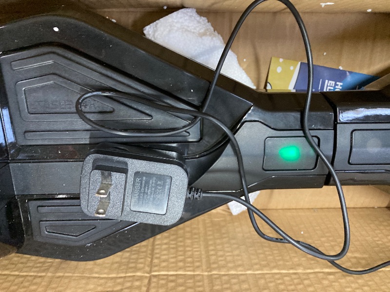 Photo 1 of **WITH CHARGER**Starship Electric Hoverboard with Bluetooth Speaker, Chrome Color Self Balancing Scooters with Science Fiction Design and 6.5 inch LED Wheels (Chrome Black)