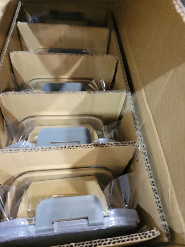 Photo 1 of [10-Pack] Glass Meal Prep Containers with Lids, MCIRCO Food Storage Containers with Snap Locking Lids, Airtight Lunch Containers, Microwave, Oven, Freezer and Dishwasher