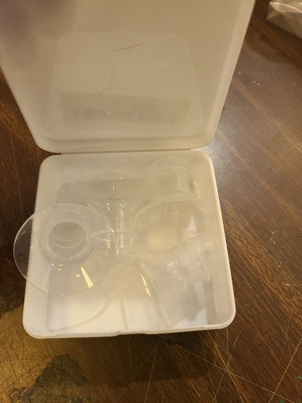 Photo 1 of 18mm Flange Inserts for 24mm Flange/Shield, Compatible with Momcozy/Medela/MOMMED/Bellababy/Spectra Breast Pumps, Pump Parts Replace (4PCS 18mm)