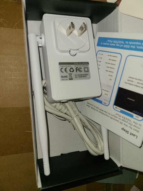 Photo 1 of 2026 WiFi Extender Signal Booster, New Gen Internet Booster for Home, 4X Faster, Covers up to 16,899 sq.ft, Wi-Fi Repeater with Ethernet Port, Wireless Long Range Amplifier, Easy Setup (White)