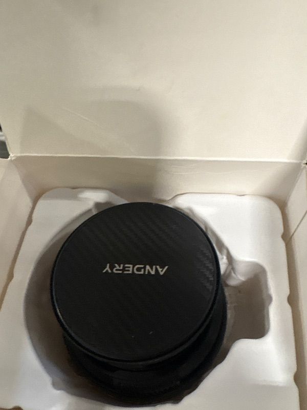 Photo 1 of ANDERY Only for iPhone Magsafe Car Mount Charger [15W Fast Wireless Charging, 78+LBS Strong Suction 2400gf Strong Magnetic] 360° Adjustable Car Phone Holder, Phone Holders for Your Car for pats & mats