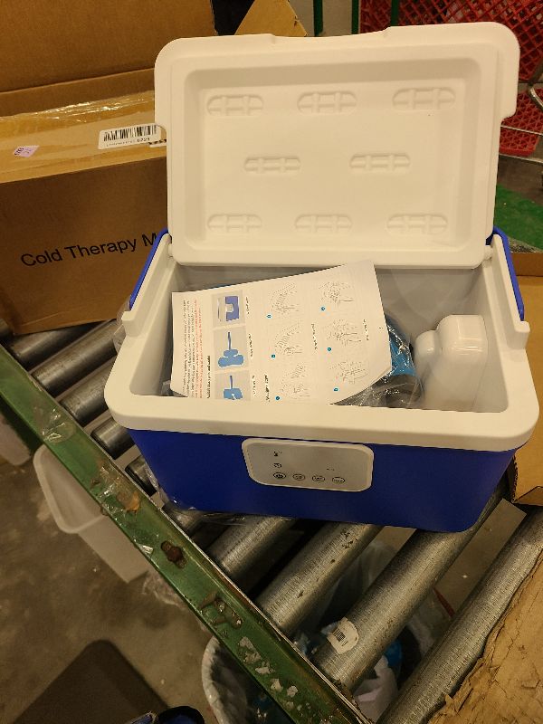 Photo 1 of [CBL] Programmable Cold Therapy Machine, 13-Quart Ice Water Circulation System with Quiet Pump, Timer & Flow Control, Knee Wrap Included, Post-Surgery Pain Relief & Sports Injury Recovery