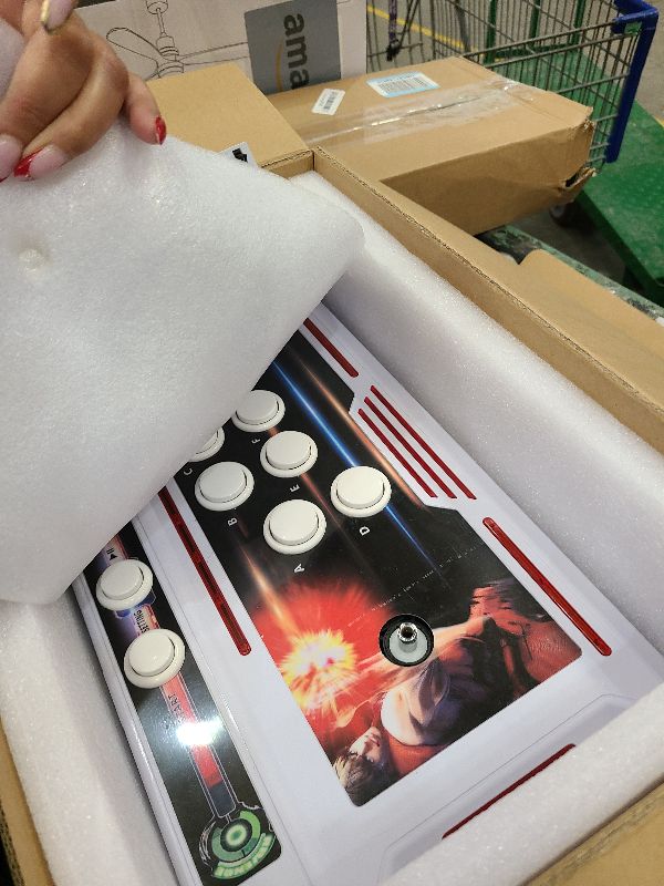 Photo 1 of [39800 Games in 1] Pandora Box 3D Arcade Game Machine, Double Wireless Joystick Arcade Console, WiFi Function to Add Game Online,Compatible PC & Projector & TV