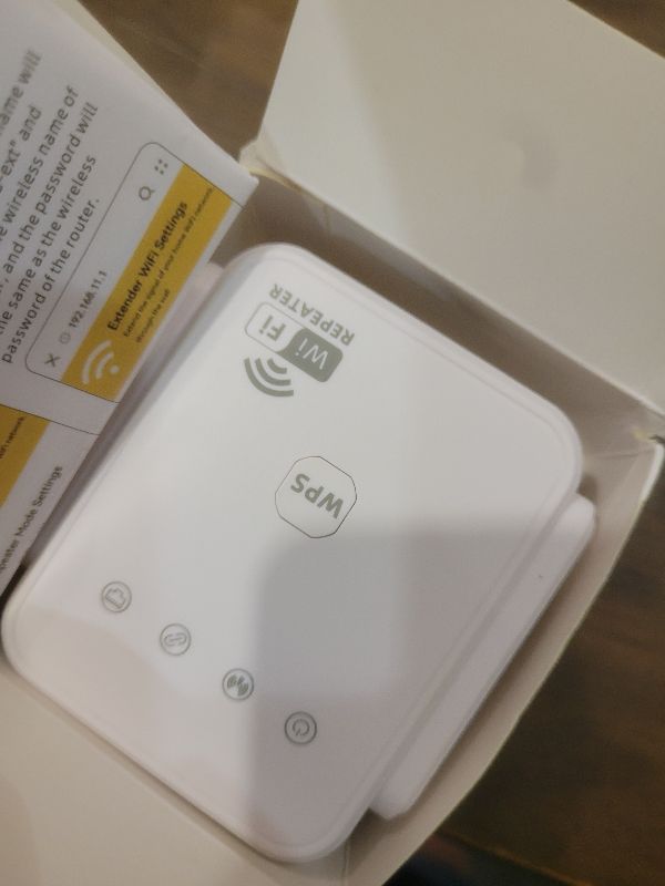 Photo 1 of 1200Mbps WiFi Extender Signal Booster for Home, Dual Band 5GHz/2.4GHz Wireless Internet Repeater with 4 External Antennas, Covers Up to 3600 Sq.ft & Supports 80 Devices, AP Mode with Ethernet Port