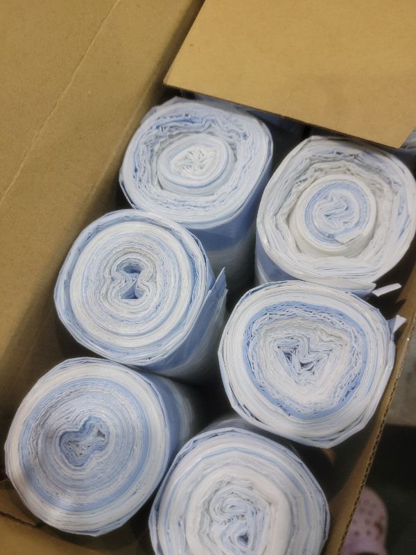 Photo 1 of 160 Count Cat Litter Box Liners Compatible with Litter Robot 3 & 4, Cat Litter Liners for Automatic Litter Box, 10-12 Gallon Heavy Duty Waste Bags with Drawstrings, 25.19" x 15.7"