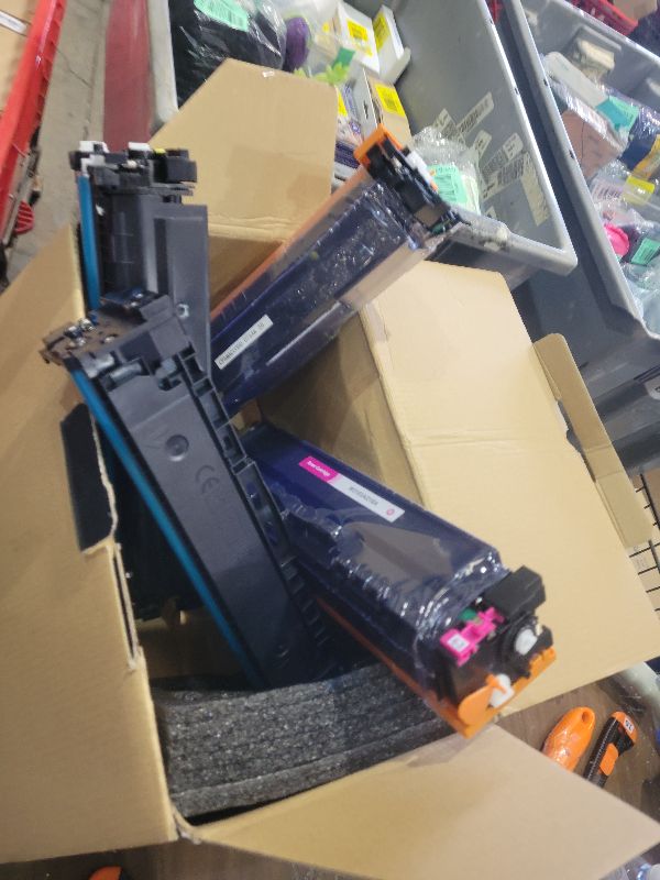 Photo 1 of 218A Toner Cartridges Replacement 3301sdw 3301fdw 3201dw Compatible for HP 218A 218X Toner (with Chip) W2180X W2180A Works for Pro 3201dw Pro MFP 3301fdw 3201dw 3301sdw Printer 4Pack(1BK+1C+1M+1Y)