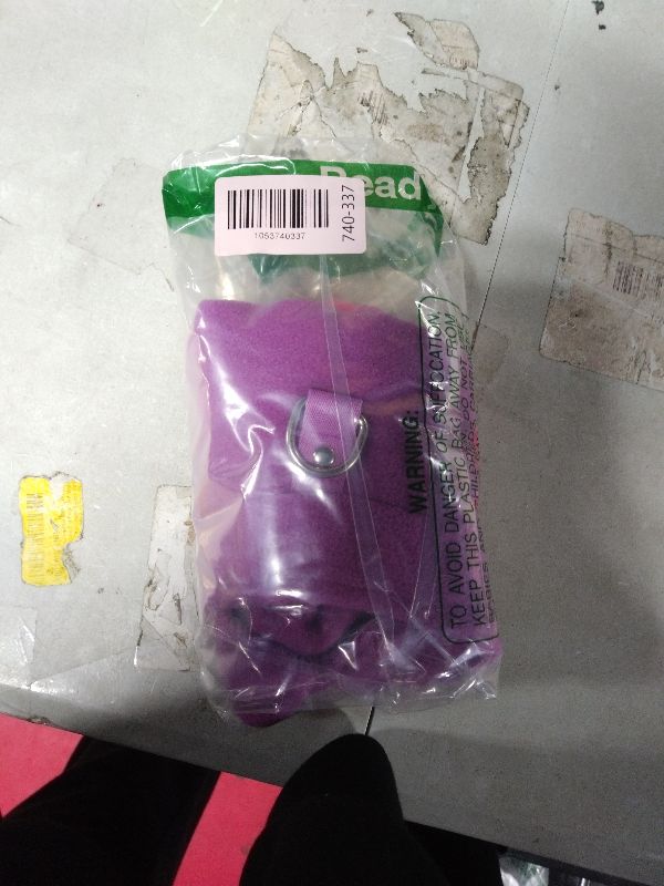 Photo 1 of 2 Pack Dog Sweater with Leash Ring Winter Warm Pet Sweater Thick Clothes Coat Fleece Dog Sweaters for Small Dogs Girl Boy for Chihuahua, French Bulldog, Dachshund (Pink,Purple, Small)