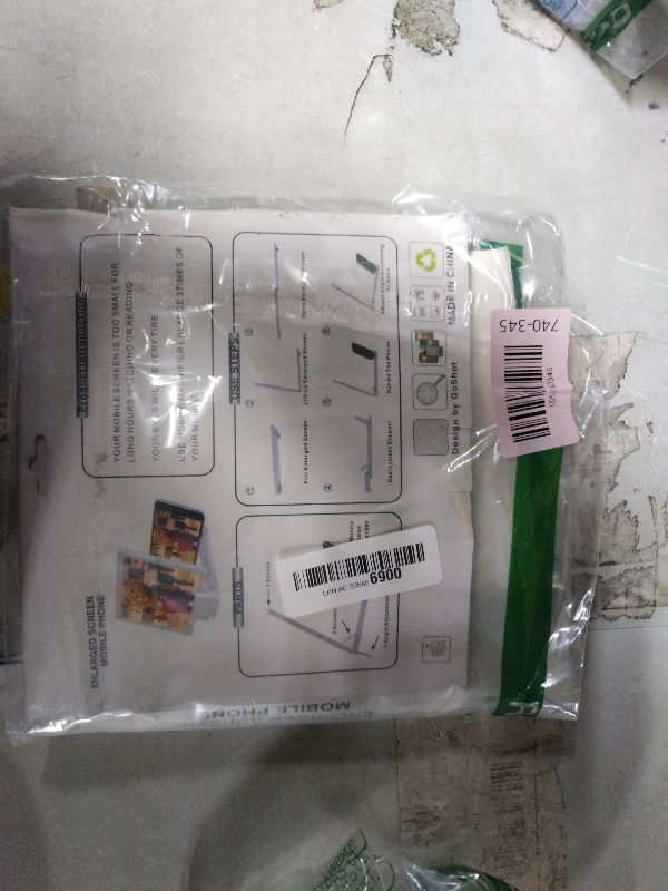 Photo 1 of 12" Big HD Screen Phone Magnifier, Pull-Out Phones Screens Amplifier, Lightweight and Foldable Phone Screen Magnifier with All Phones for Movies, Videos and Gaming (Black)