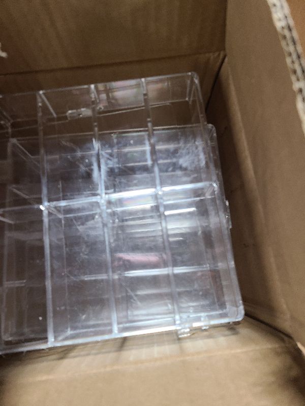 Photo 1 of 1/64 Scale Matchbox Wheels Toy Car Display Case Holds 32 Toy Cars Storage Organizer, Clear Display Box with Clear Snap-On Dust Cover 6.5 X 7.5 X 1.6 Inches 4 Pack