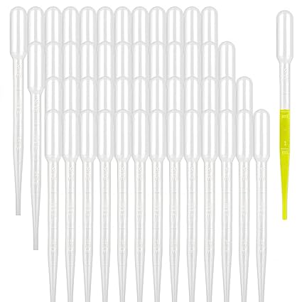 Photo 1 of **MSRP 19.99**moveland 500PCS 3ML Plastic Dropper Pipettes, Disposable Eye Dropping Pipettes for Essential Oils, Home Use, Science Class, Lab Experiments, DIY Art