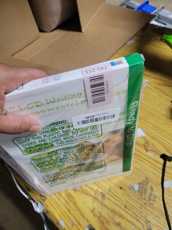 Photo 1 of [2 Pack] Genialba LCD Writing Tablet 12-Inch Colorful Doodle Board, Toddler Learning Educational Toys Gifts for 3-8 Years Old Girls and Boys, Electronic Drawing Pad for Kids (Pink&Blue)