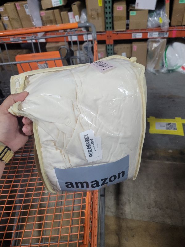 Photo 1 of 2 Packs Ivory Spandex Tableclothes for 6 Foot Rectangle Tables, Wrinkle Free 6ft Fitted Table Cover Stretch Table Cloth Desk Skirt for Weddings Baby Shower Birthday Party Banquet Decorations