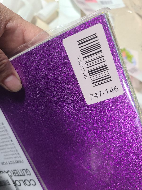 Photo 1 of 100 Sheets 5" X 7" Glitter Cardstock,50 Assorted Colors 250GSM/92LB Glitter Card stock,No-Shed Sparkly Glitter Paper for Arts and Crafts, Decorative, Card Making, Scrapbooking, DIY Projects