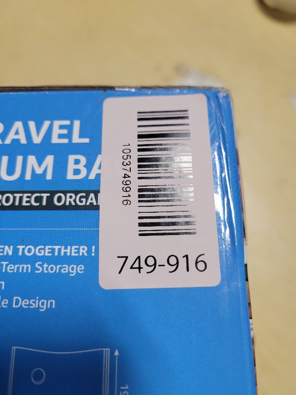 Photo 1 of 15 Packs Vacuum Bags for Travel with Rechargeable Pump, 3 Sizes Vacuum Seal Bags for Clothing, Compression Vacuum Travel Bags for Luggage, Vacuum Packing Bags for Closet Organization