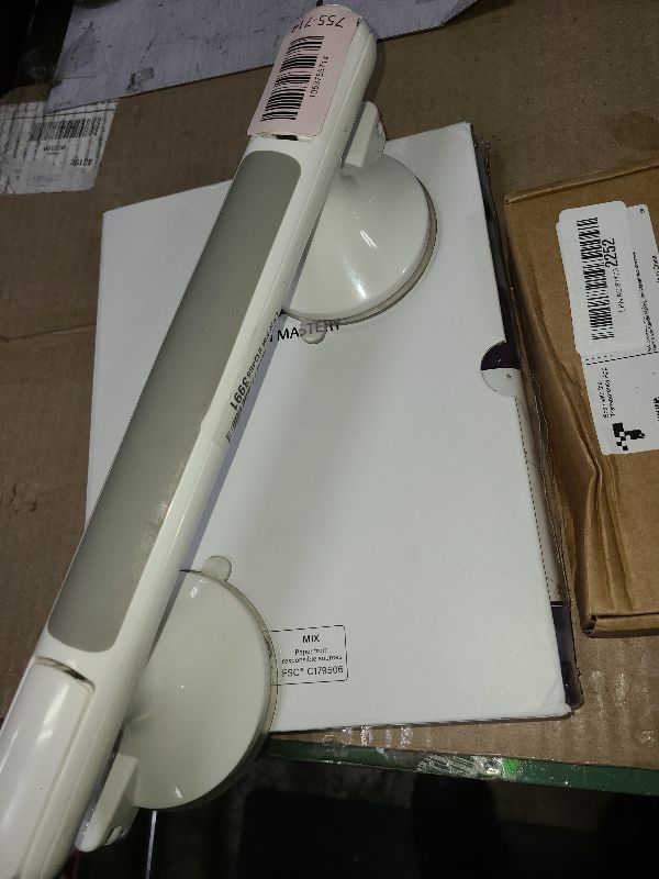 Photo 1 of 12-Inch Shower Handle, Bathtub Safety Aids for Disabled and Elderly, Safety Grab Bar Suction Cup, Heavy Duty No Drilling Removable Shower Handrails for Seniors, Suitable for All Ages and Occasions