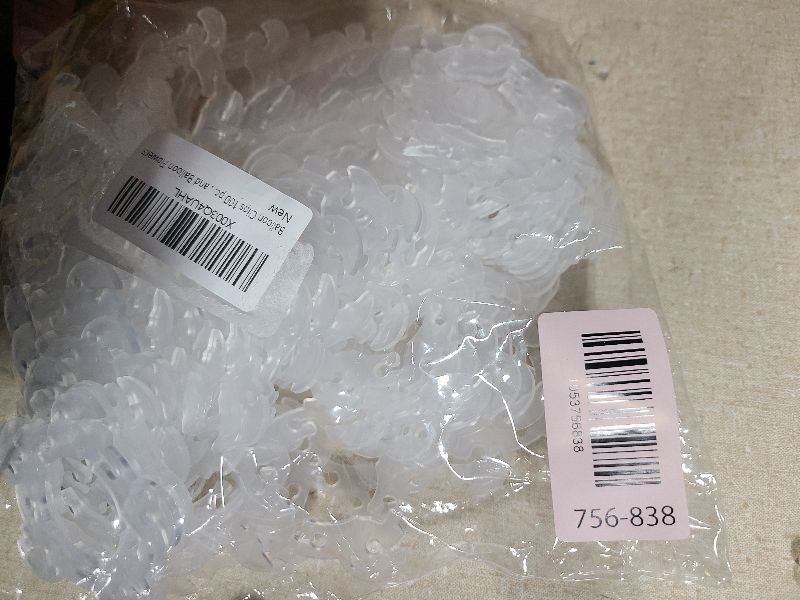 Photo 1 of 100PCS Balloon Arch Clips, Reusable Balloon Clips for Balloon Arch, Plastic Balloon Supplies for Stand, Balloon Garland Clips for Party Wedding Baby Shower Decorations