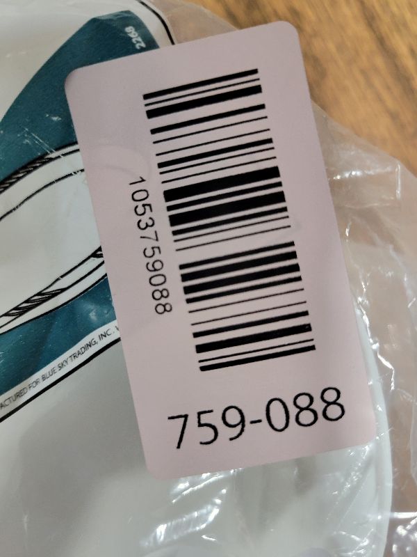 Photo 1 of 100 Count Disposable 6 Inch White Plastic Dessert Plates