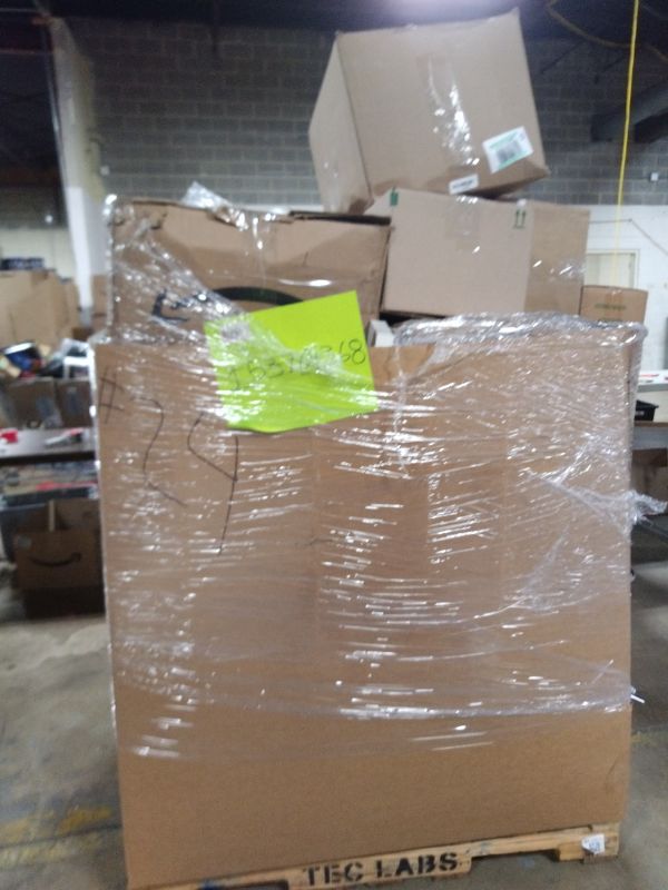 Photo 1 of AS IS GENERAL MERCHANDISE 
PALLET ROUGHLY 6O ITEMS
